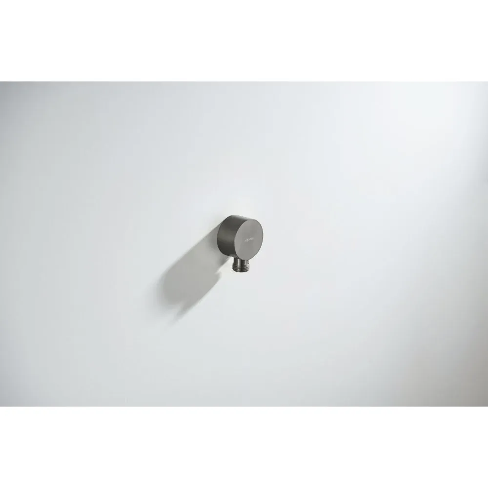 AQ2457BGM шланговое подсоединение, шлиф. черный хром