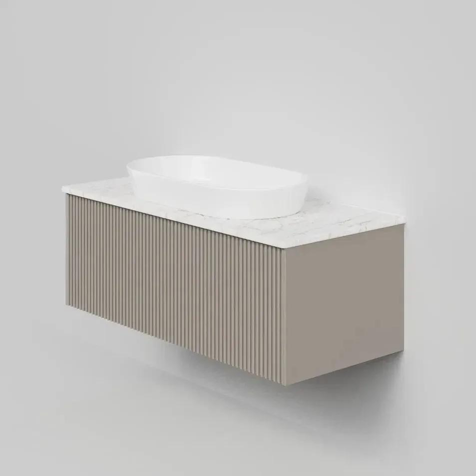 Тумба под раковину подвесная La Fenice Terra FNC-01-TER-C-100, бежевая