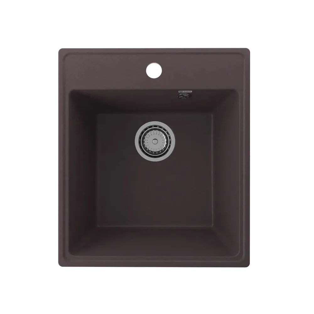 Кухонная мойка Ulgran Quartz Forte 425-06, трюфель