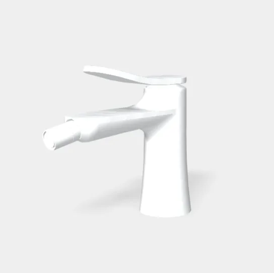 Смеситель для биде Fima Carlo Frattini Flo', белый матовый (F3802BS)