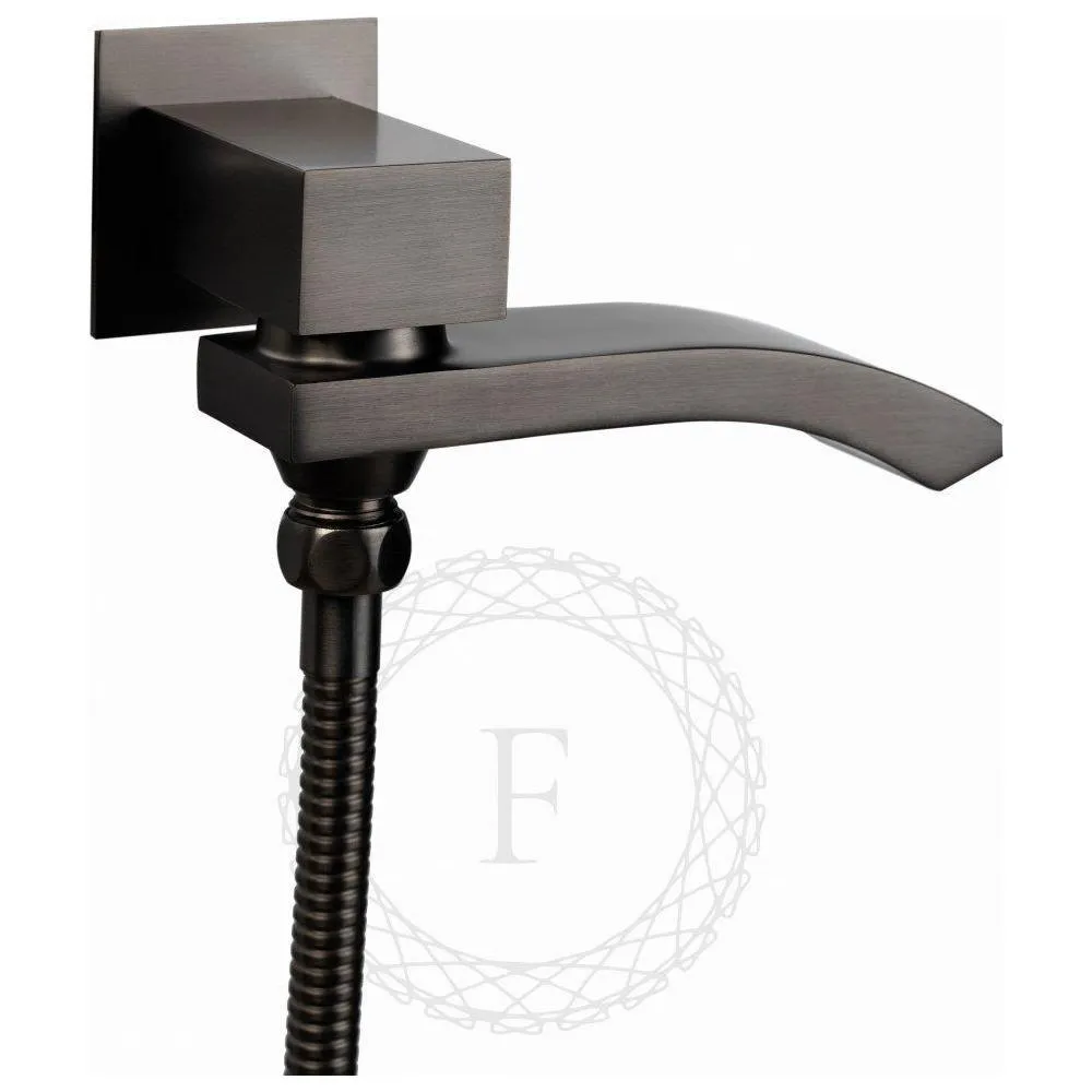 Душевая система встраиваемая FILARETE Waterfall FL1010BG, графит