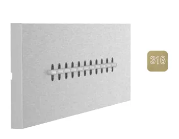 Форсунка Almar Bodyjets, High Brass Brushed PVD (E044246.HB316)