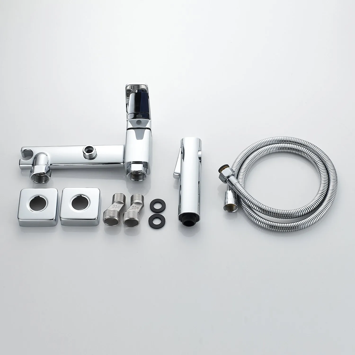 Гигиенический душ со смесителем Raffine F0599-1, хром