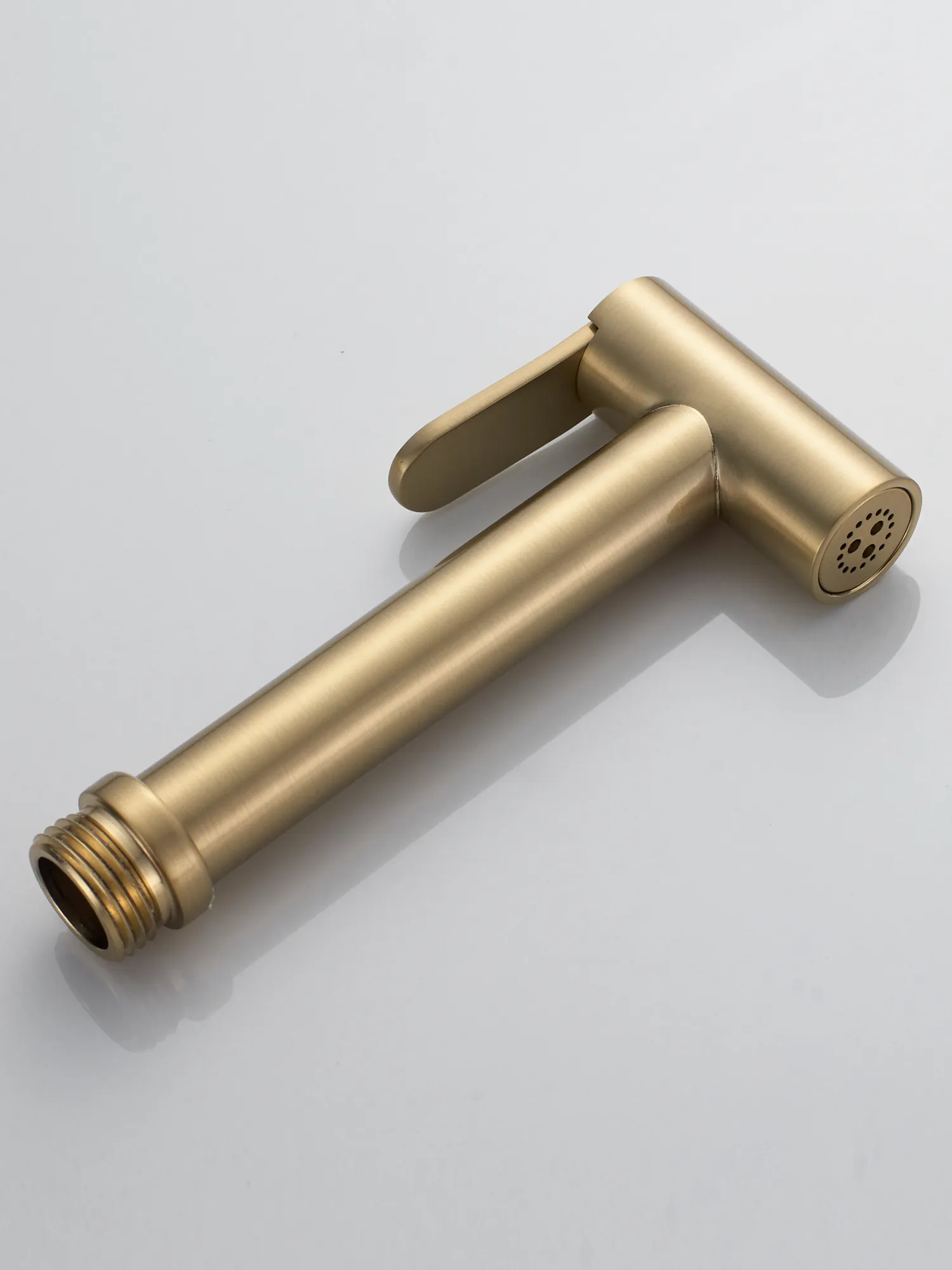 Гигиенический душ с термостатом Rose R915G, золотой сатин