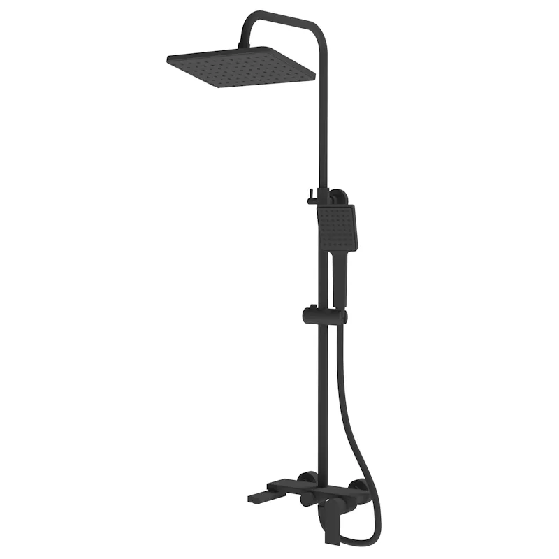 Душевая система Knotlor KN-72/BL, черный