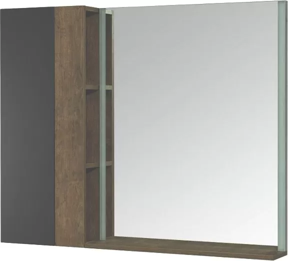 Шкафчик Aquaton модуль Терра 35 дуб кантри, антрацит 1A247103TEKA0