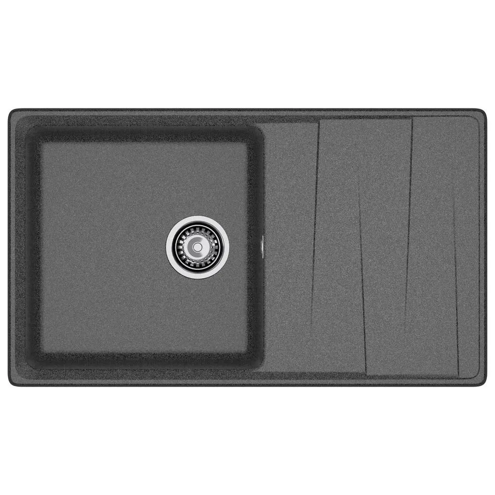 Кухонная мойка GranFest LEVEL 860L, графит