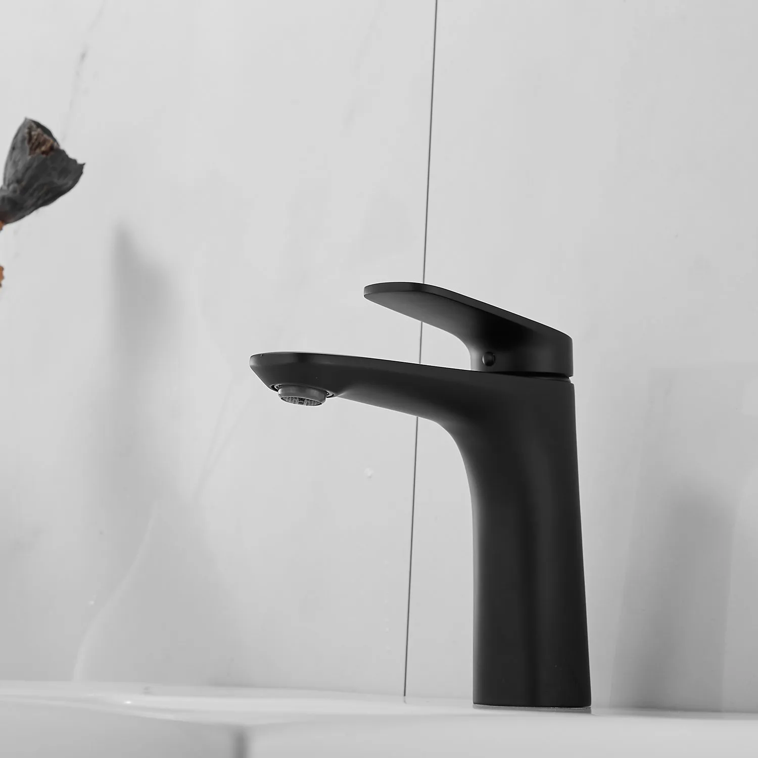 Смеситель для раковины Raffine F0185H, черный