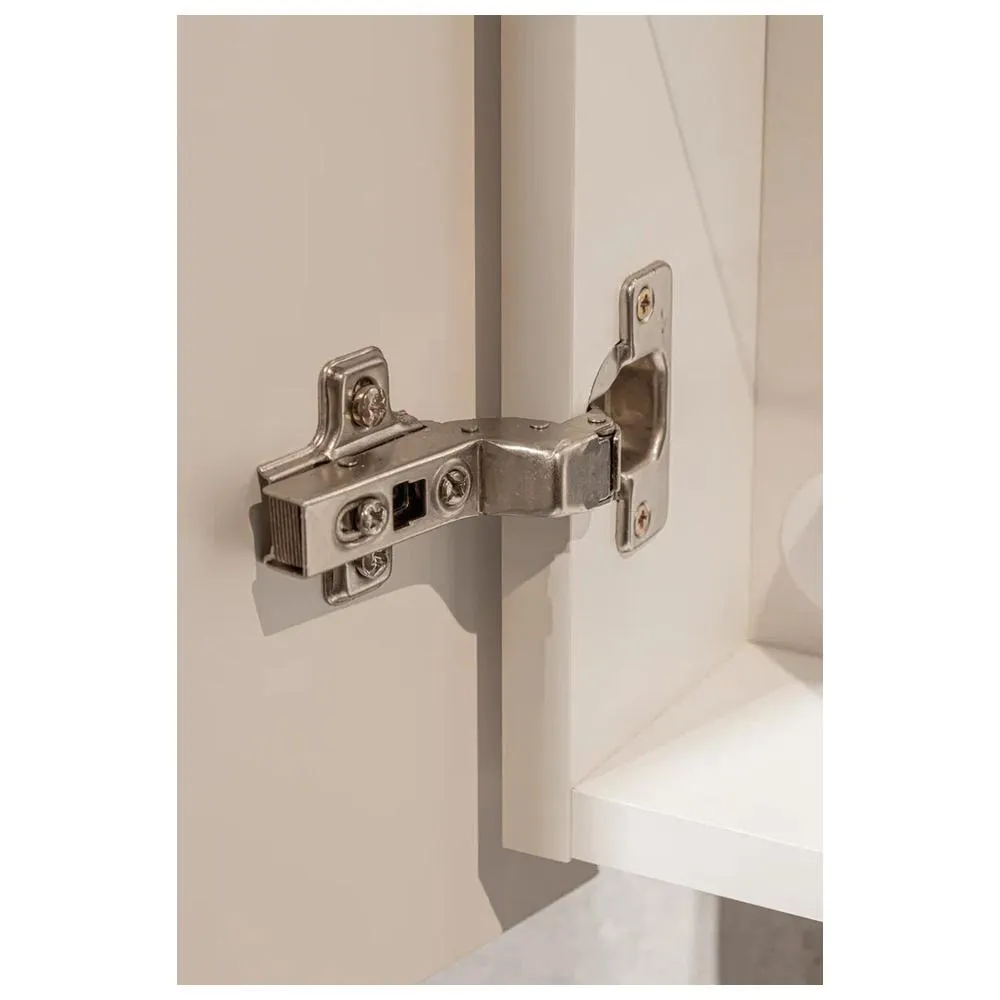 Зеркало-шкаф Silver Mirrors Фиджи 50 - 4.2 левый (часы, ТХ, сенсорный выключатель)