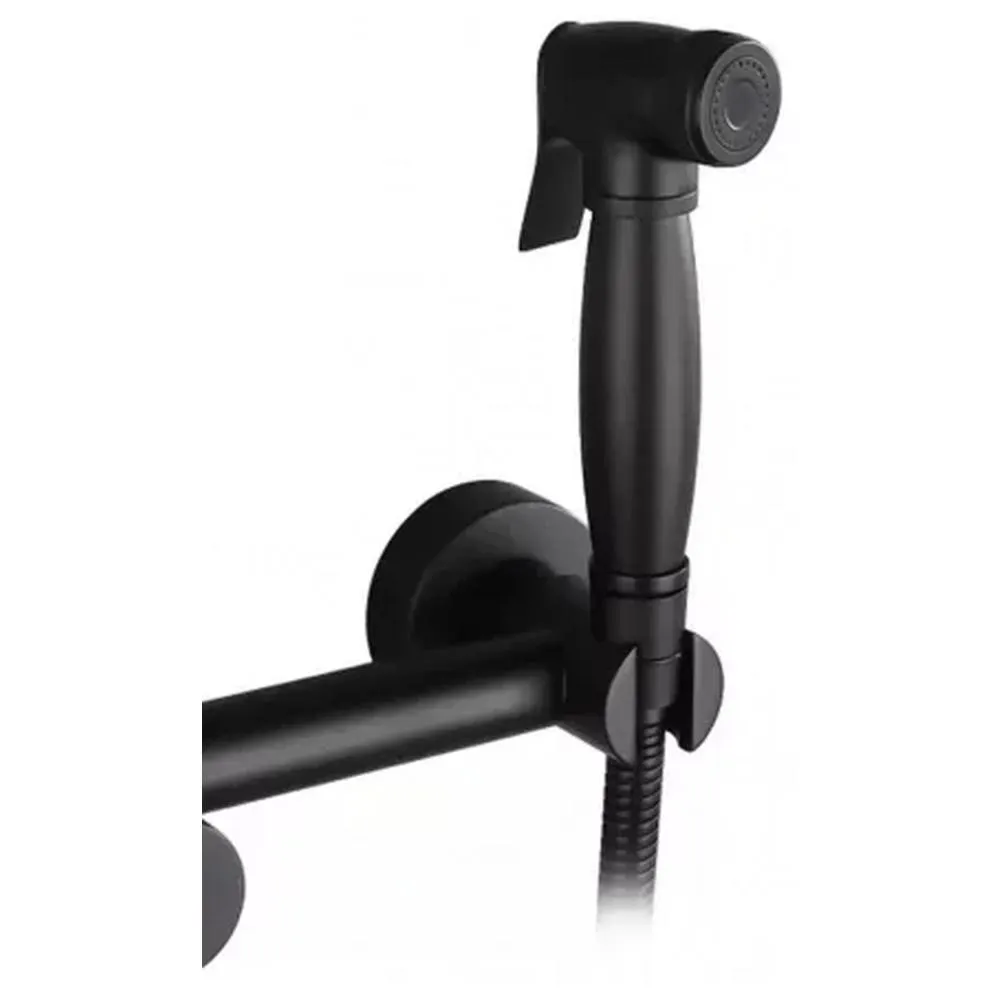 Гигиенический душ со смесителем Grocenberg GB103NBL, черный