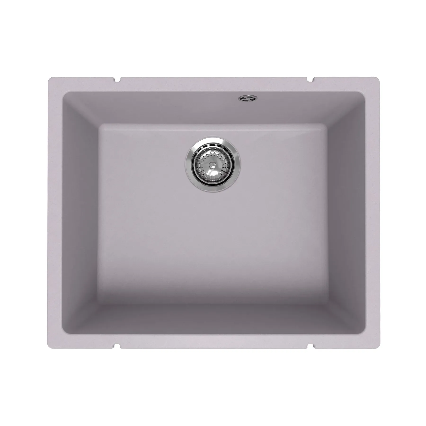 Кухонная мойка Ulgran Quartz Under 500-04, платина