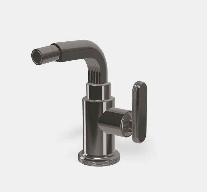 Смеситель для биде Fima Carlo Frattini Park Lane, хром черный (F1322CN)