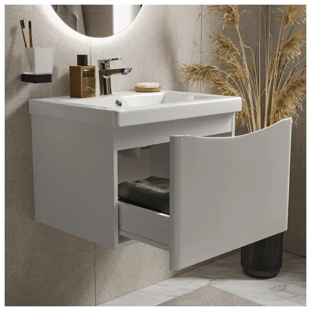 Тумба с раковиной подвесная VIGO Glem  336-com, 70 см