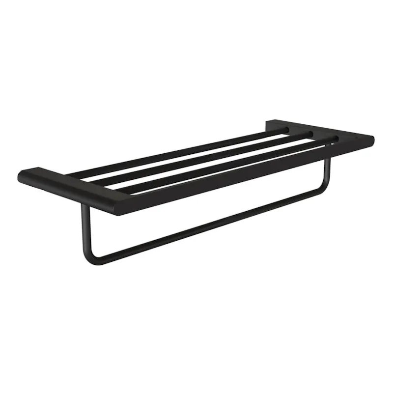 Полка для полотенец Knotlor TR101BL, черный