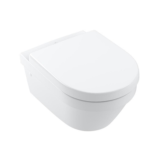 Унитаз подвесной Villeroy & Boch Architectura Directflush (4694HR01) безободковая (с сиденьем)
