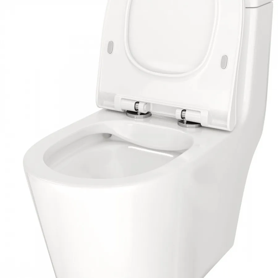 Унитаз напольный Maretti Florenza безободковый с микролифтом, FL10MNBM17-844, белый