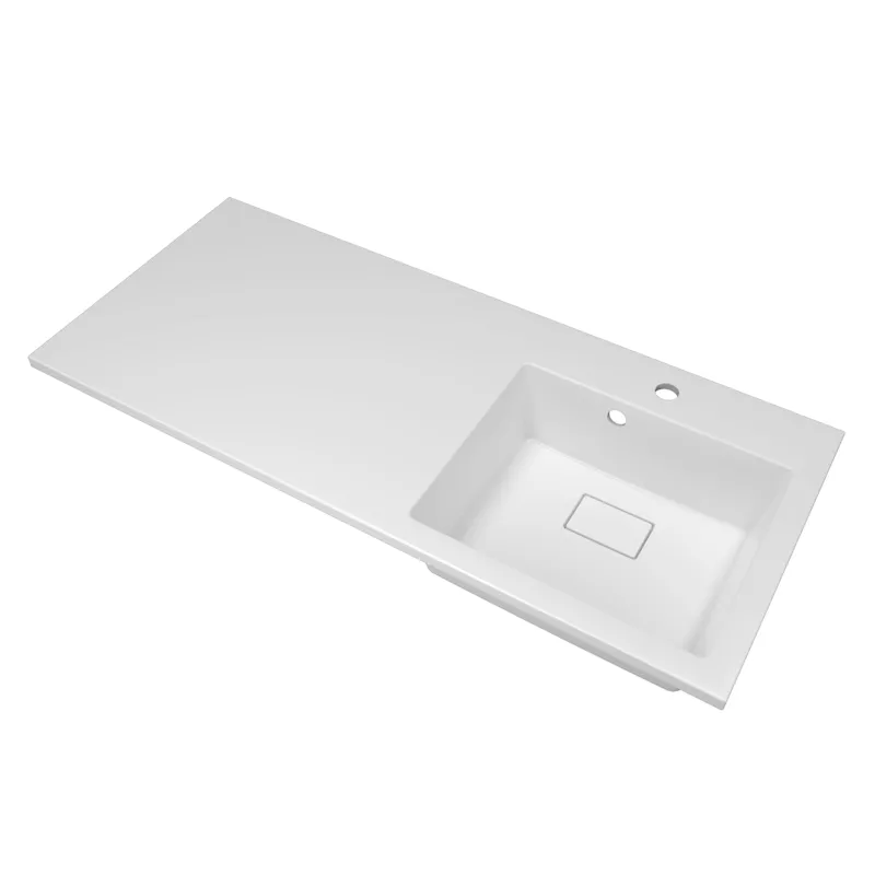 Раковина Florentina Аванти 110 см 10.310.0R110.001, белая