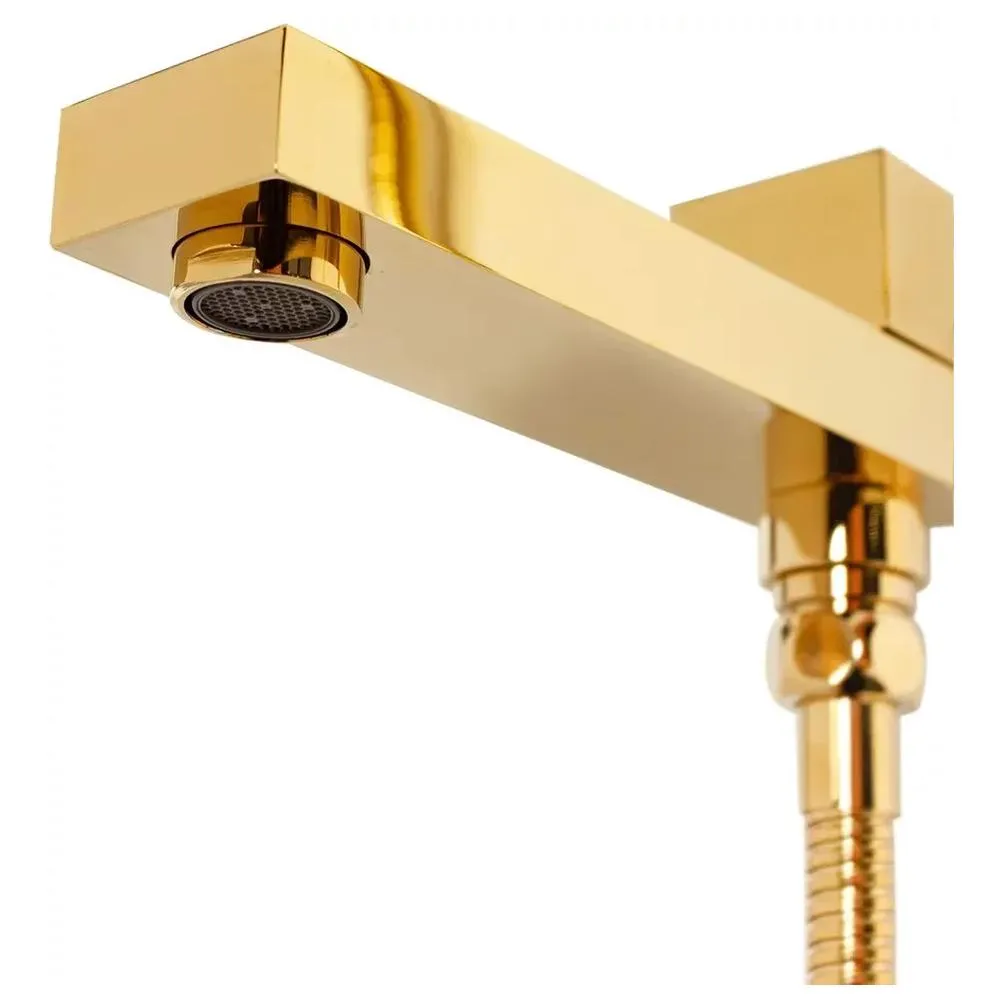 Душевая система встраиваемая Hansberge H6075GO, золото