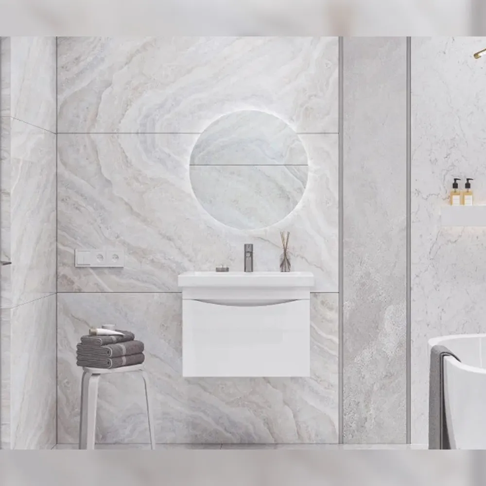 Тумба с раковиной подвесная Velvex Vizo tpVIZ.60.1Y-21, 60 см