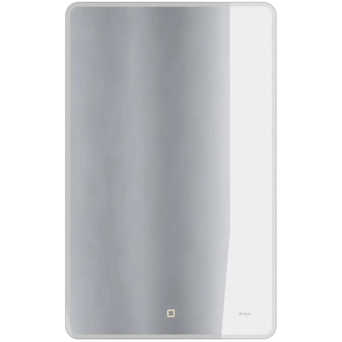 Зеркало Dreja Point 50x80 см, белый