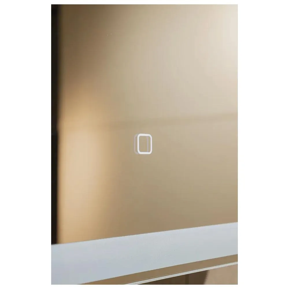 Зеркало-шкаф Silver Mirrors Фиджи BLACK 60 - 4.2 левый (часы, ТХ, сенсорный выключатель)