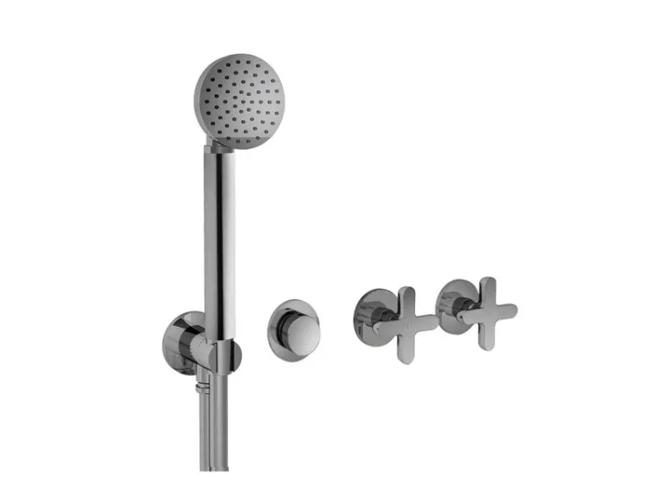 Смеситель для душа Fantini Icona Classic, Matt Gun Metal PVD (53 P5 R017B)