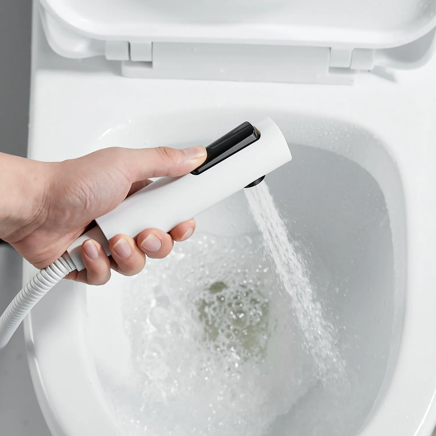 Гигиенический душ со смесителем Raffine F0599C-1, белый