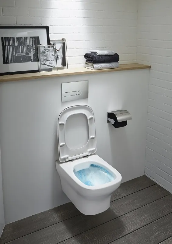 Комплект унитаз с инсталляцией и сиденьем микролифт Jacob Delafon Vox (E21772RU-00), без панели смыва