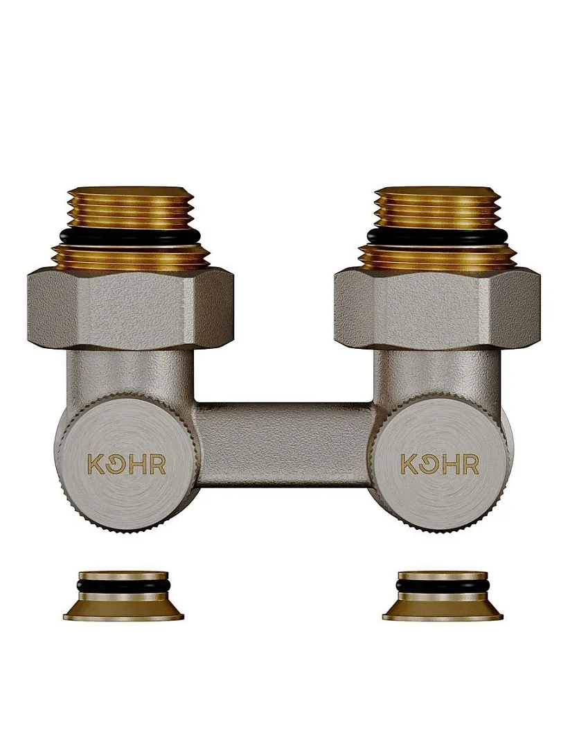 Узел нижнего подключения Kohr 1/2"x3/4" угловой (LC 02025NK)