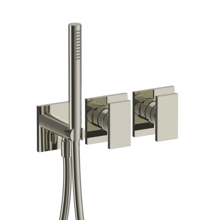 Смеситель для душа Fantini O-XY, Polished Nickel PVD (49 95 P784B)