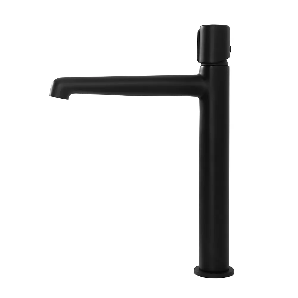 Смеситель для накладной раковины BelBagno Uno, черный матовый (UNO-LMC-NERO-W0)