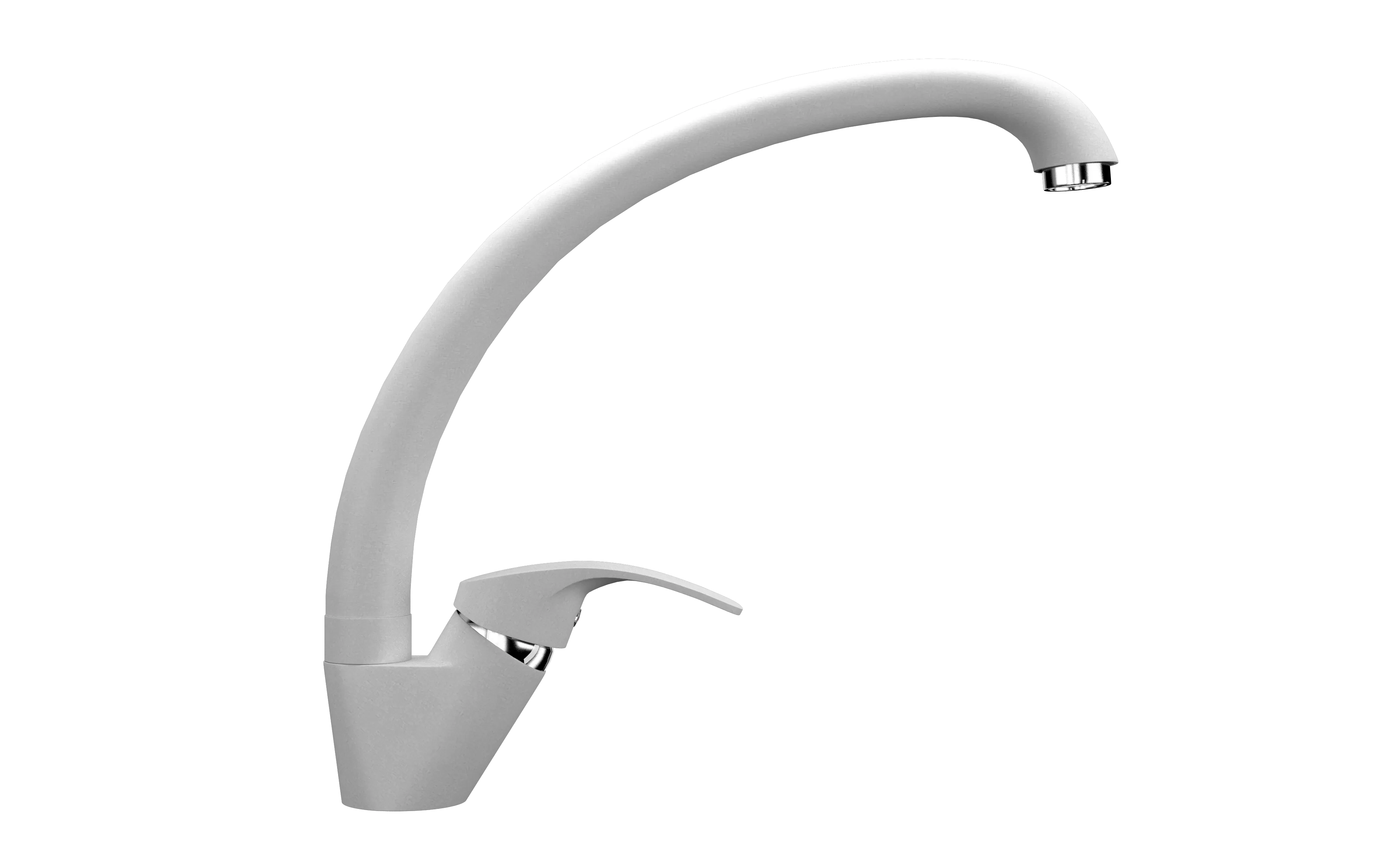 Смеситель для кухни ULGRAN Classic ультра-белый (U-007-341)