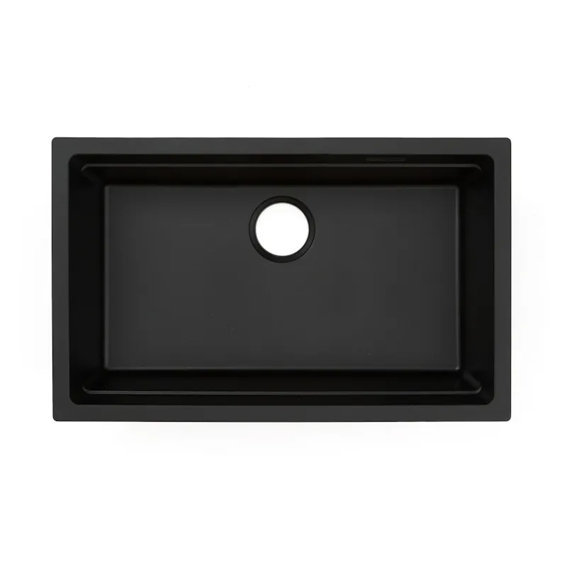 Кухонная мойка Grandex Aqua Comfort 500305, черный металлик