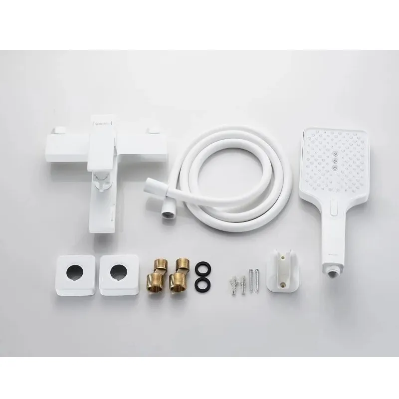 Смеситель для ванны Knotlor KN-22/WY, белый