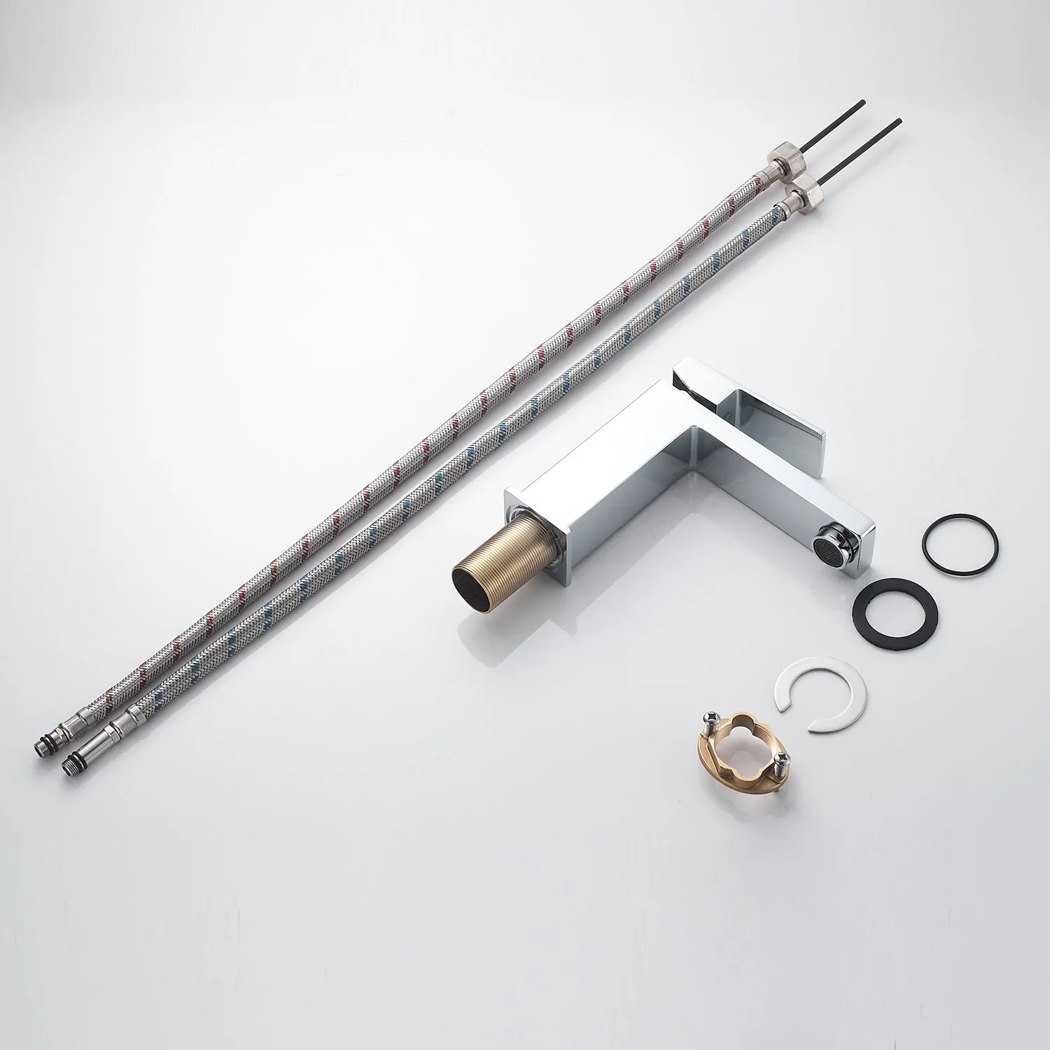 Смеситель для раковины Shevanik S9601, хром