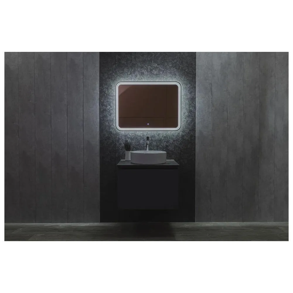 Зеркало Silver Mirrors Malta-Lite 800х600 (открытая LED-подсветка, сенсорный выключатель)