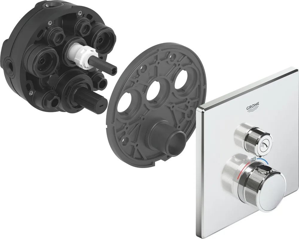 Термостат для душа Grohe Grohtherm SmartControl 29123000 хром