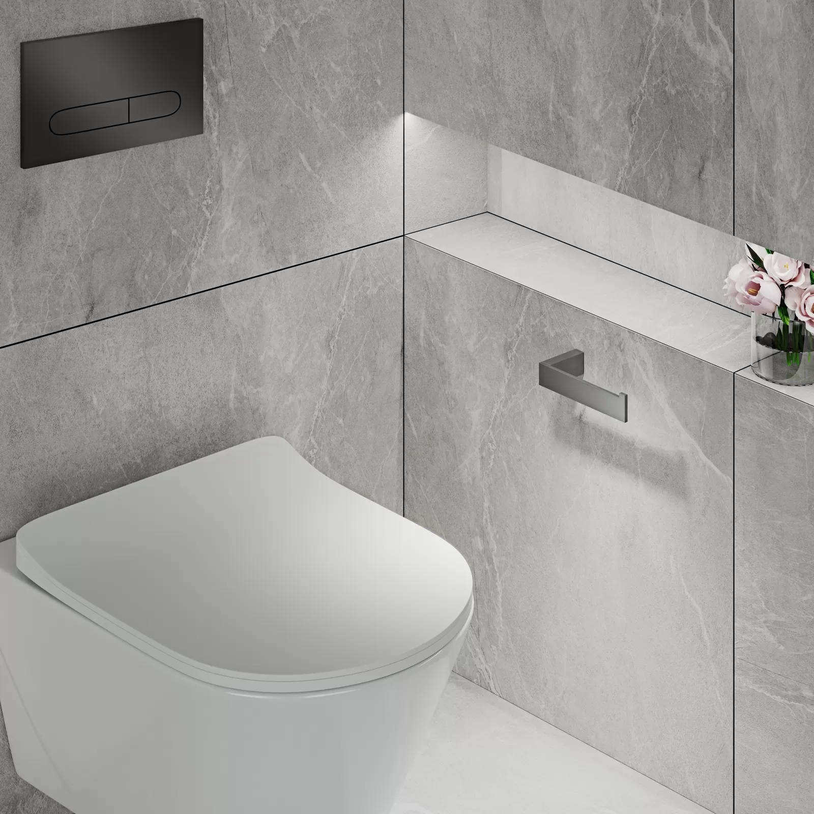 Бумагодержатель Timo Petruma черное золото (15241/18)