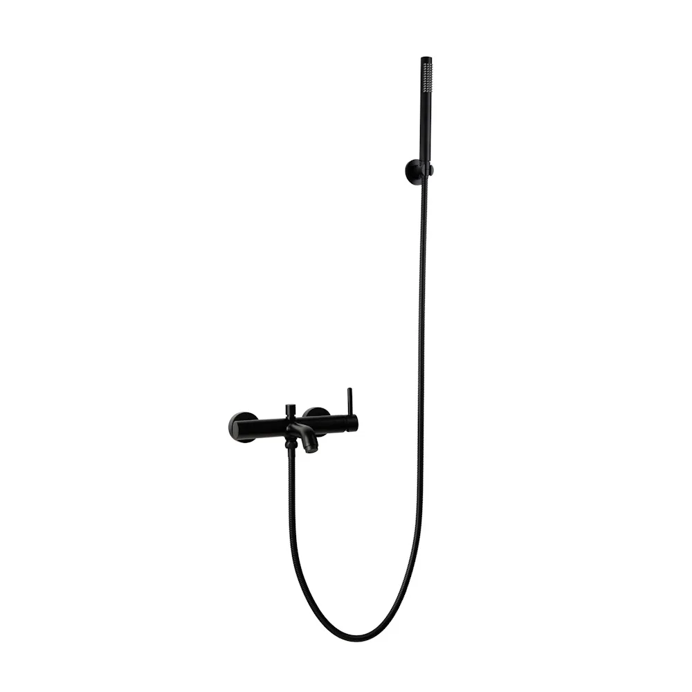 Смеситель для ванны FILARETE Roun FL2120BL, черный