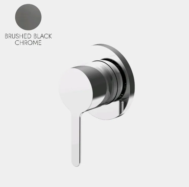 Смеситель для душа Fima Carlo Frattini Snap, хром черный брашированный (F3113N1CS)