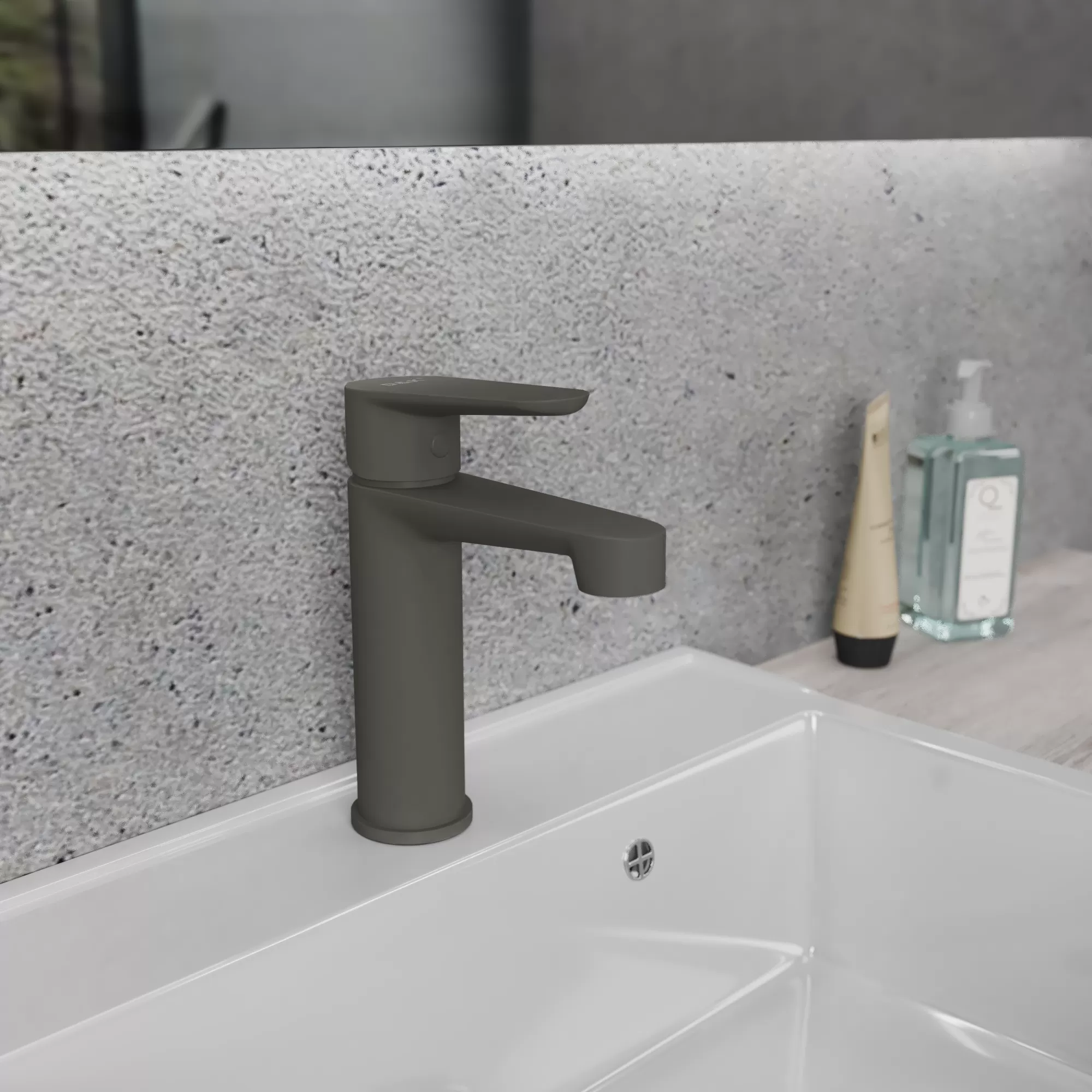 Смеситель для раковины D&K Bayern.München графит (DA1562106)