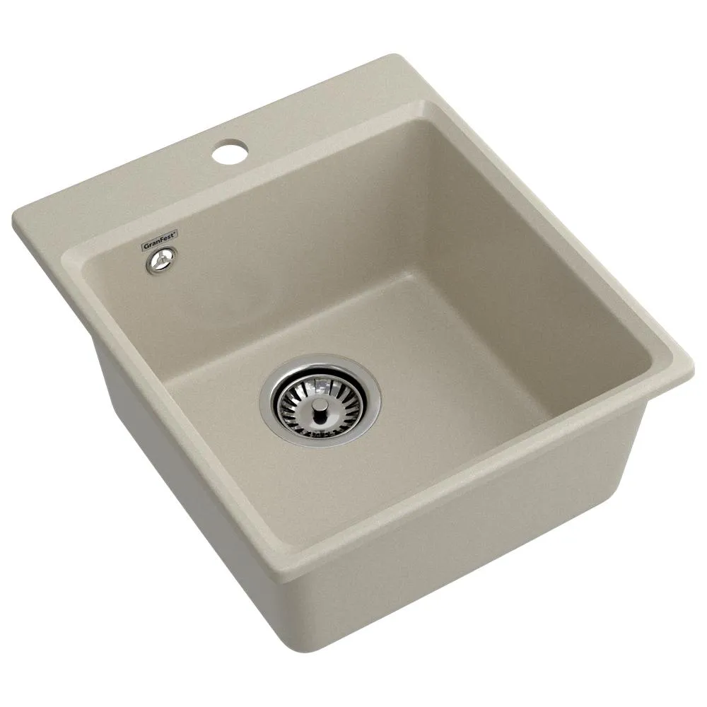 Кухонная мойка GranFest GF-LV-420, топаз