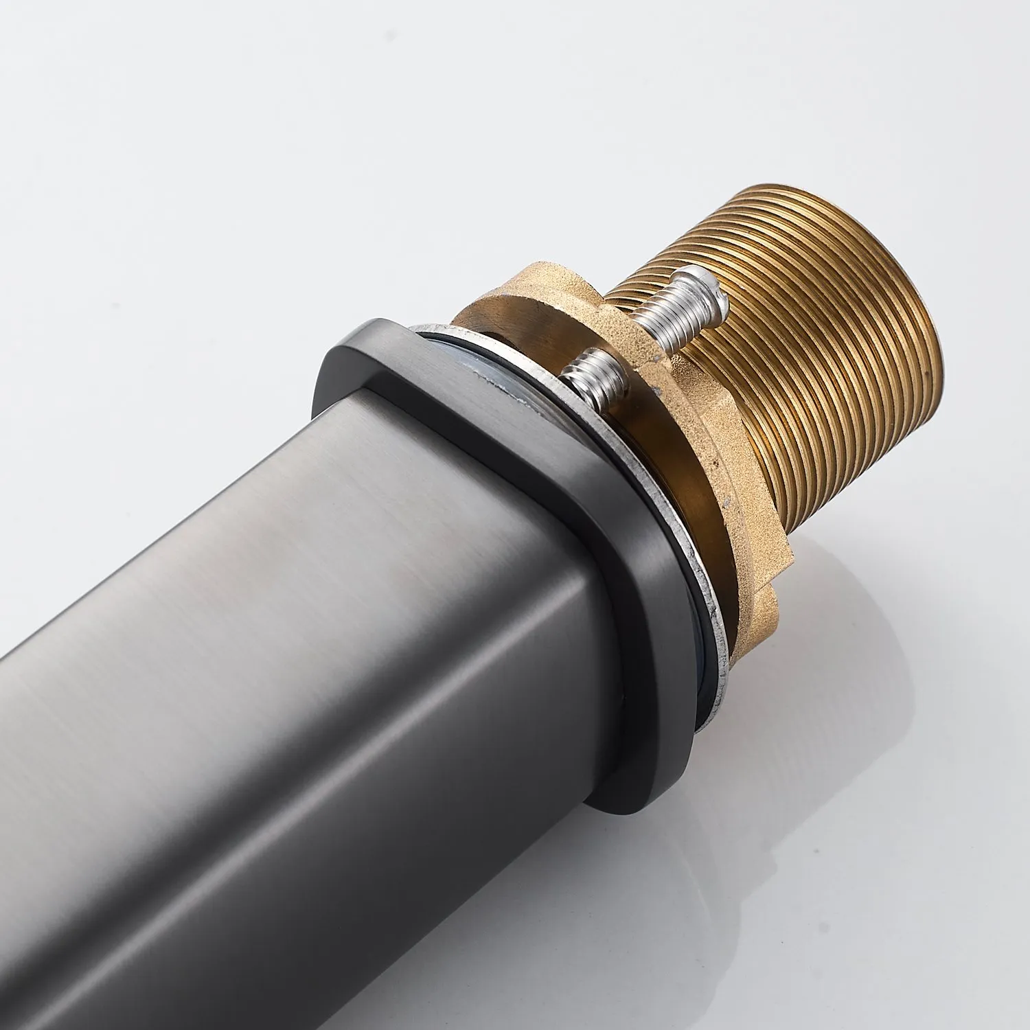 Смеситель для раковины Shevanik S9911T, оружейная сталь