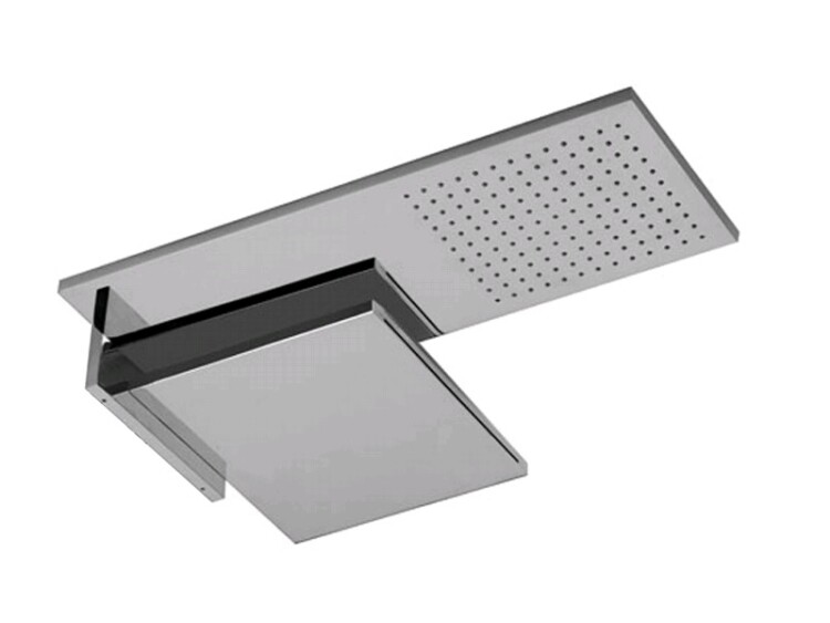 Верхний душ Fantini Venezia 350х490х110, Matt British Gold PVD (86 P6 8035B)