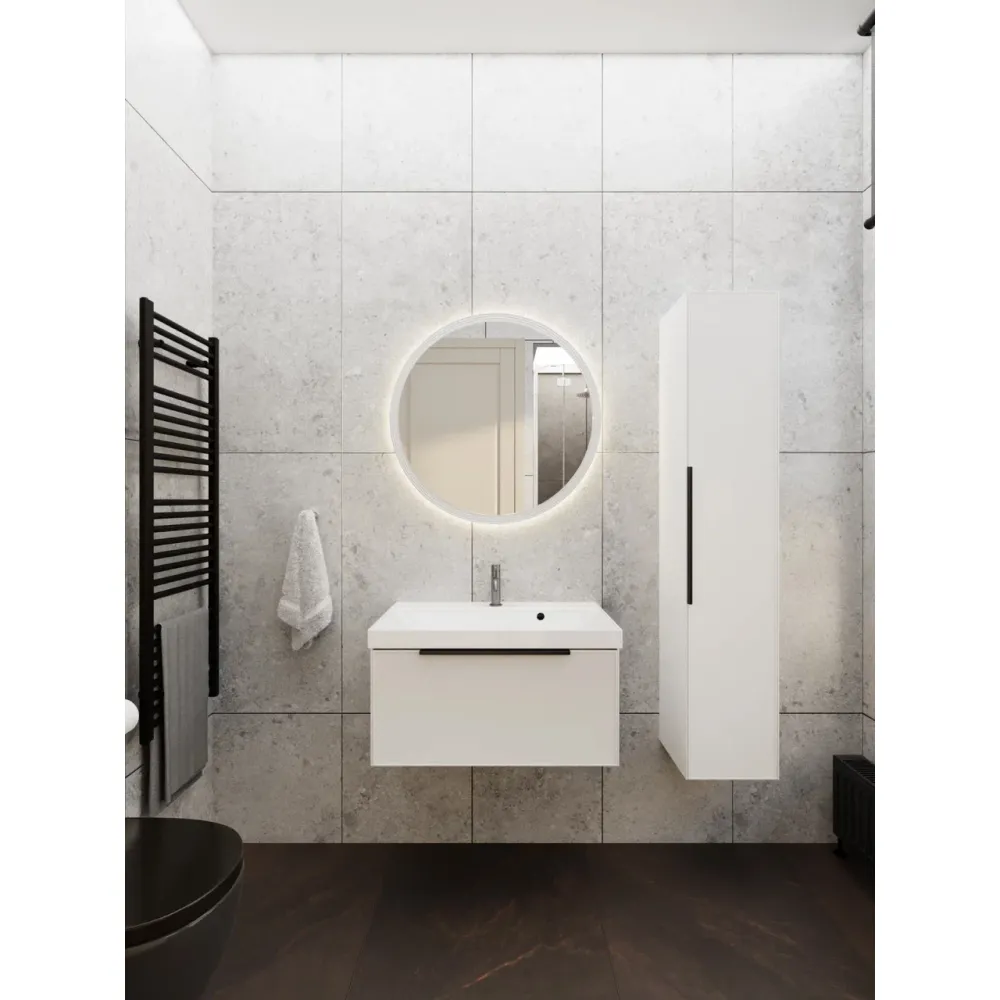 Тумба под раковину подвесная La Fenice SIMPLA FNC-01-SIM-B-60, белая