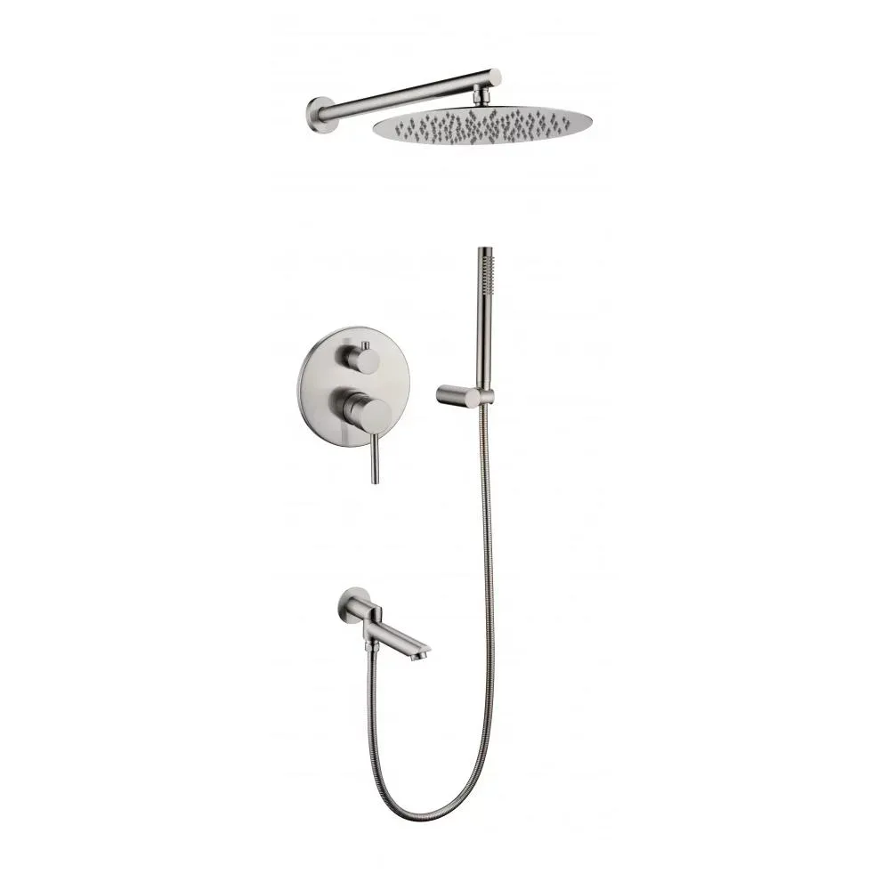 Душевая система встраиваемая Grocenberg GB5099NK-1, никель