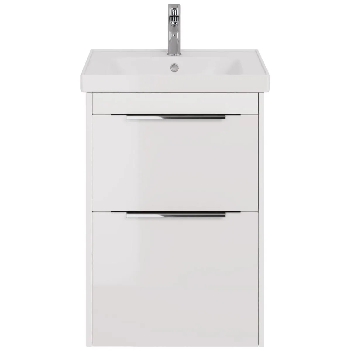 Тумба под раковину подвесная/напольная Dreja Prime 60 см, белый