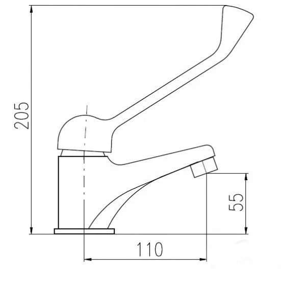 Смеситель для раковины Rav Slezak Sazava SA626.5