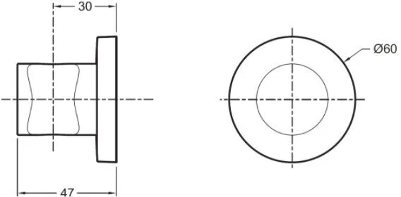 Душевой комплект c внутренней частью Jacob Delafon Modulo E30759-CP хром