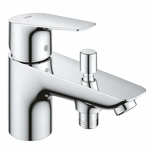 Смеситель для ванны GROHE BauEdge New на бортик, хром (арт. 23562001)